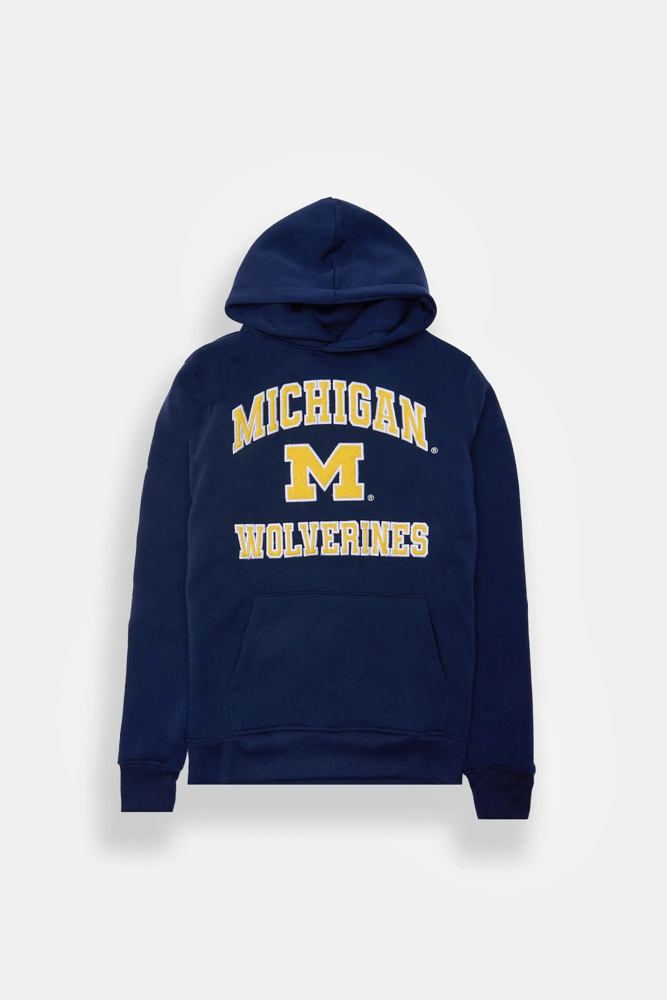Boys' Michigan M Chenille Hoodie sold by Bluenotes