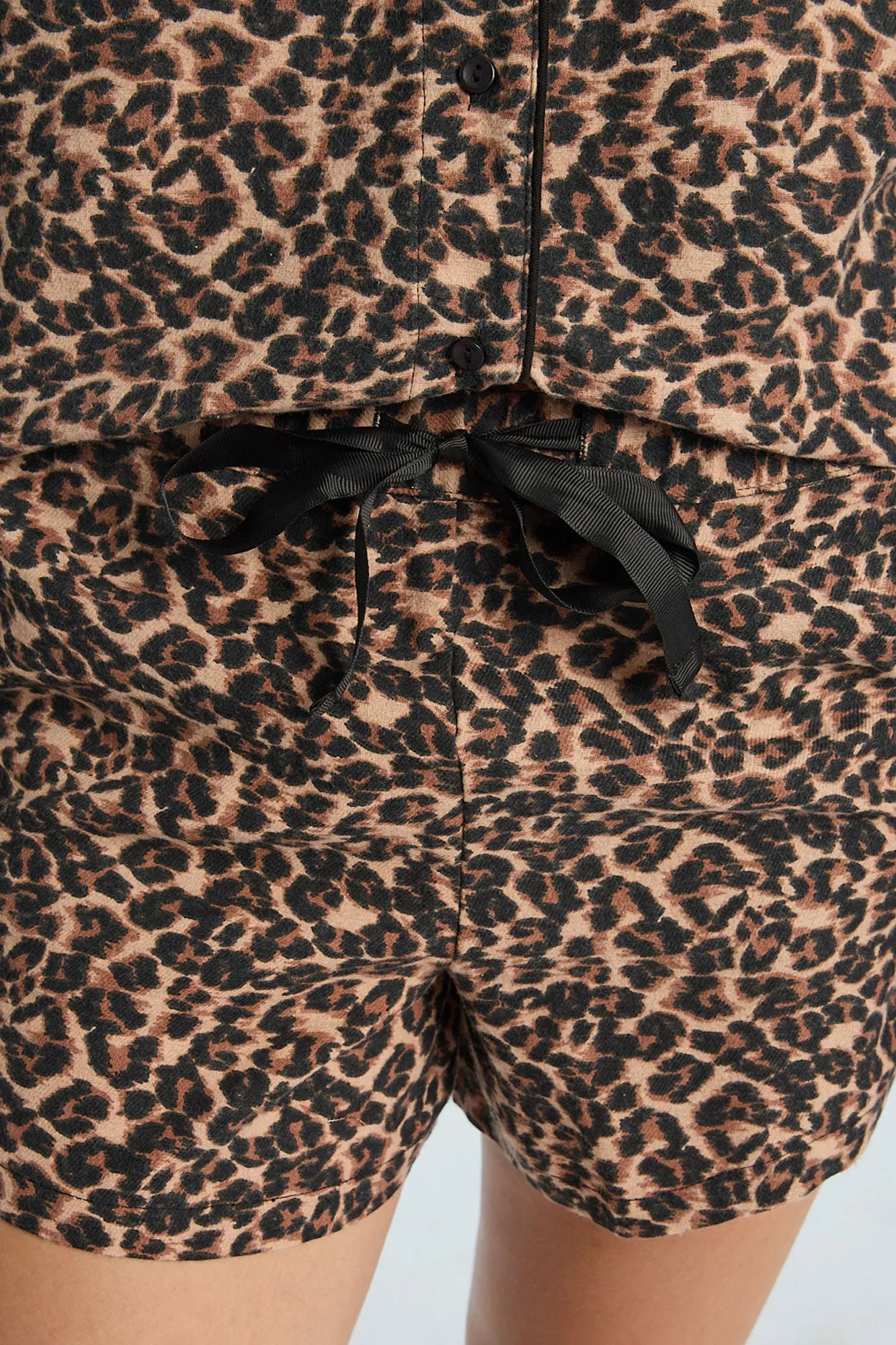 Flannel Pajama Shorts sold by Bluenotes product image thumbnail 3