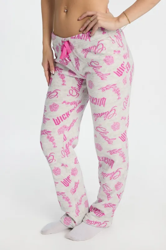 Wicked Glinda Plush Pajama Pants sold by Bluenotes