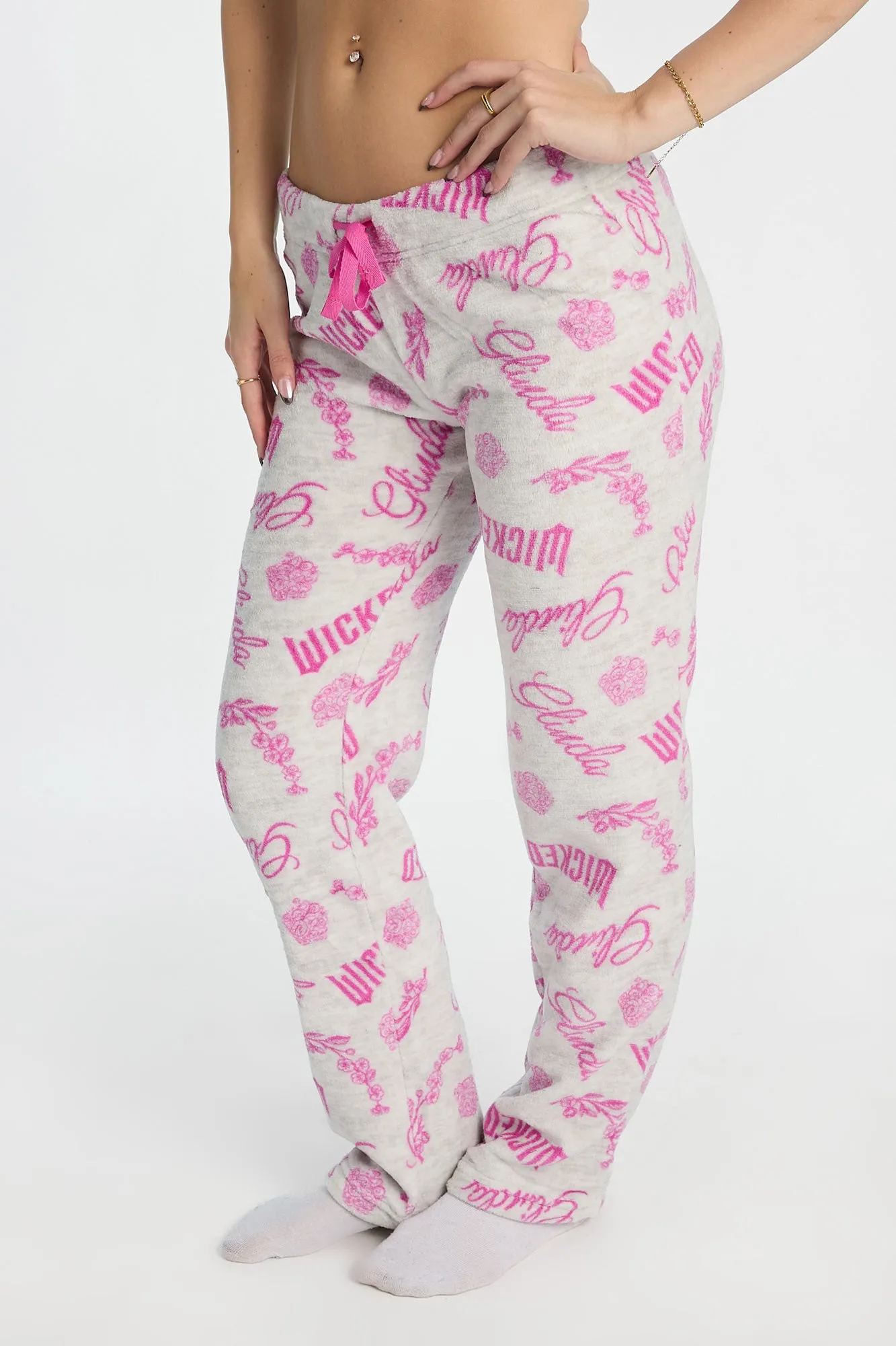 Wicked Glinda Plush Pajama Pants sold by Bluenotes