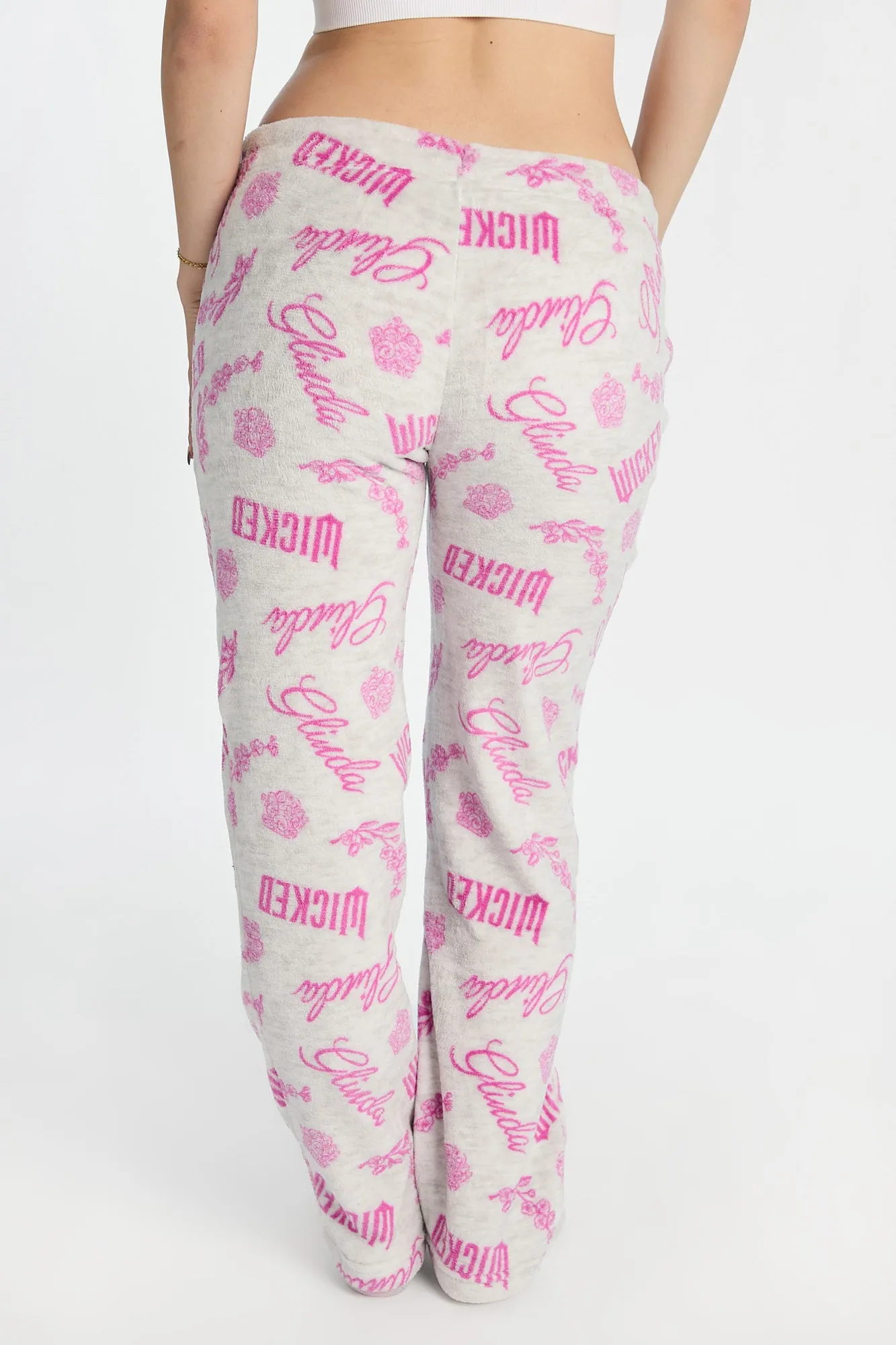 Wicked Glinda Plush Pajama Pants sold by Bluenotes product image thumbnail 3