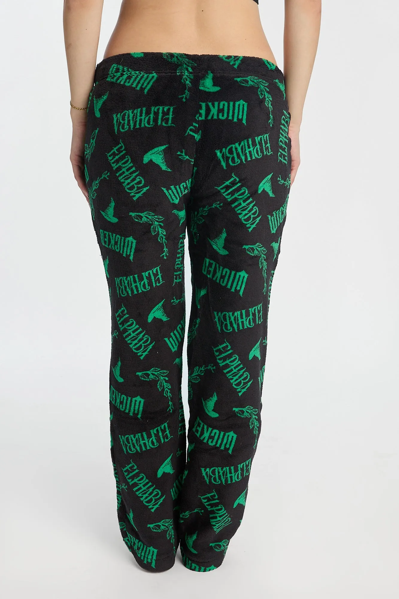 Wicked Elphaba Plush Pajama Pants sold by Bluenotes product image thumbnail 3