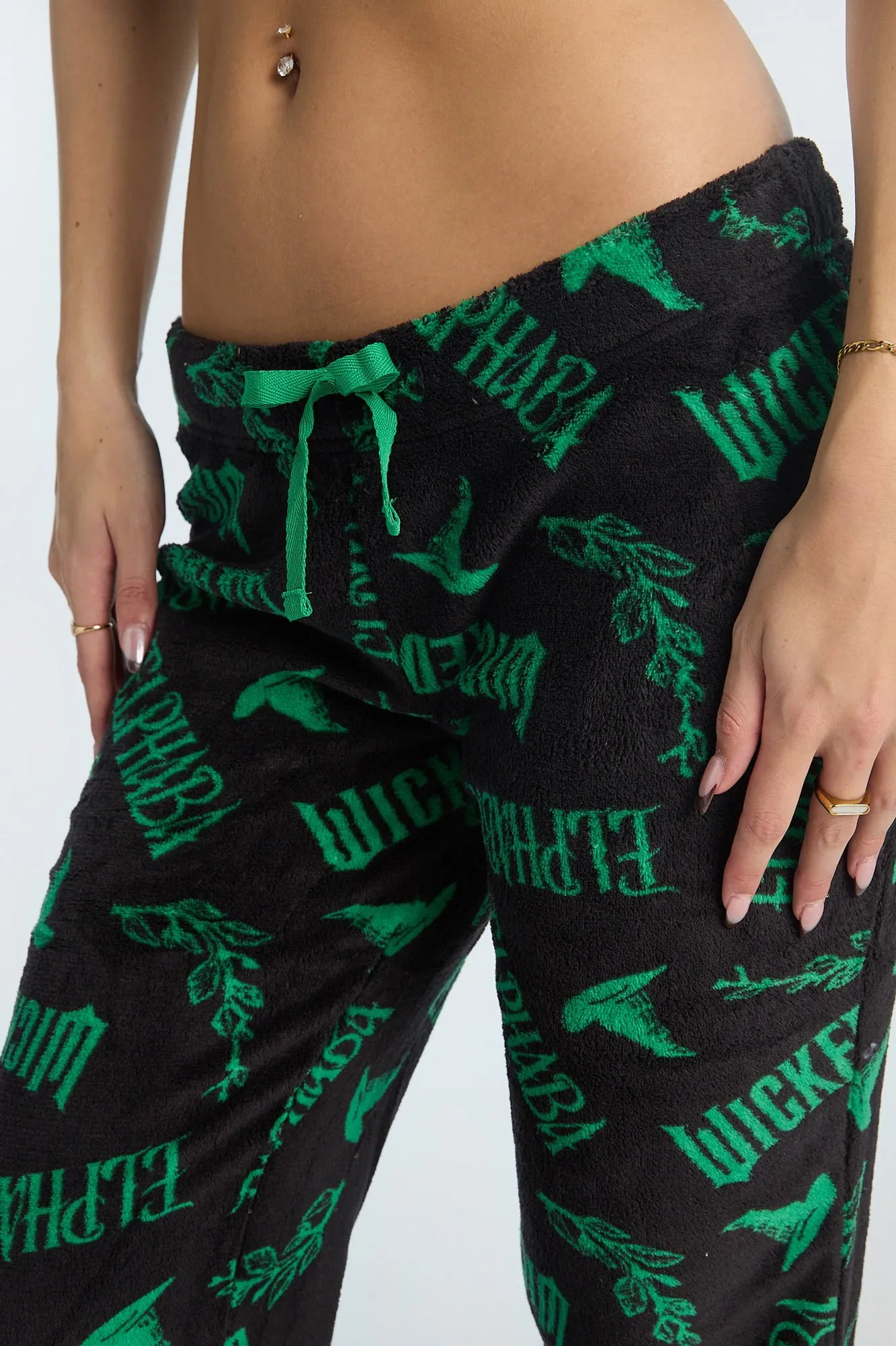Wicked Elphaba Plush Pajama Pants sold by Bluenotes product image thumbnail 2