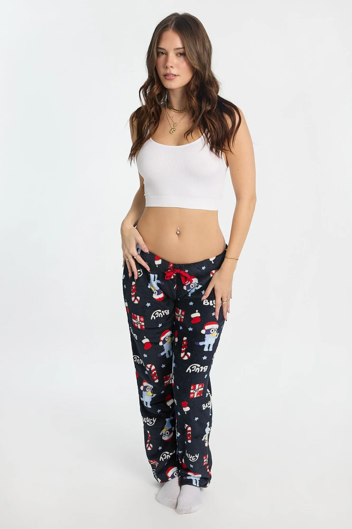 Bluey Present Plush Pajama Pants sold by Bluenotes product image thumbnail 4