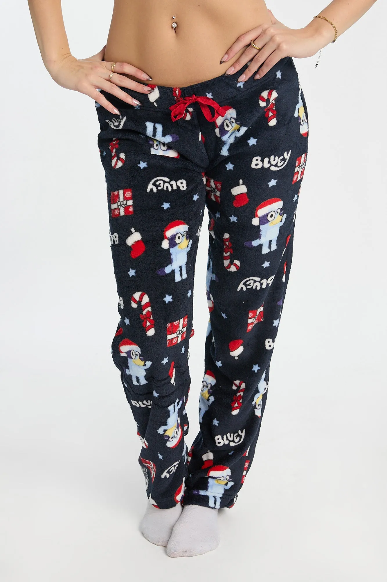 Bluey Present Plush Pajama Pants sold by Bluenotes