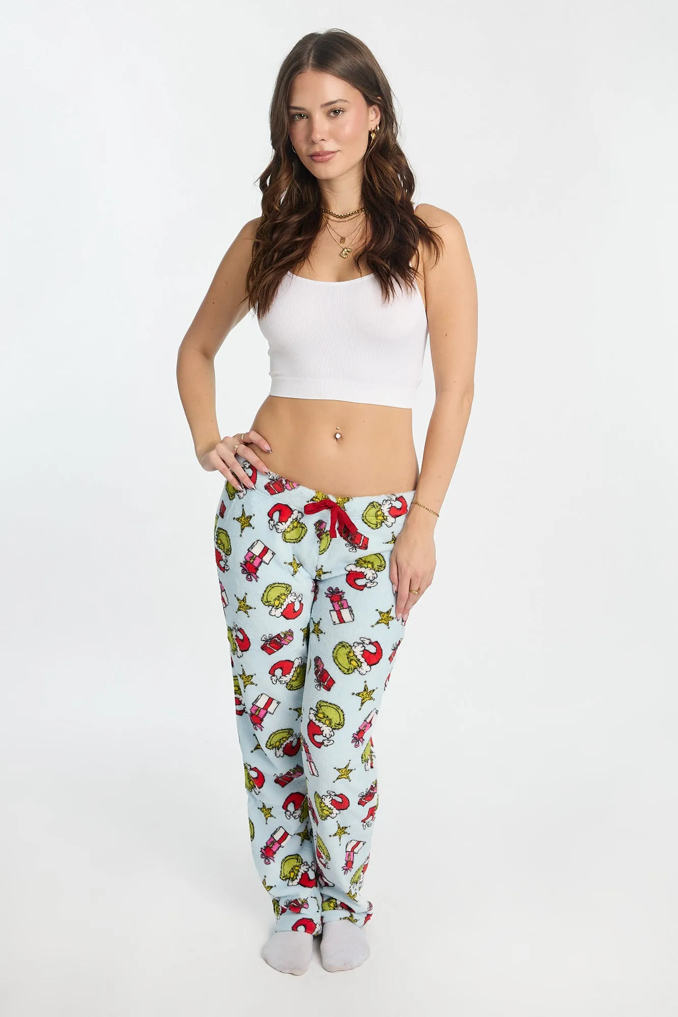 The Grinch Plush Pajama Pants sold by Bluenotes product image thumbnail 4