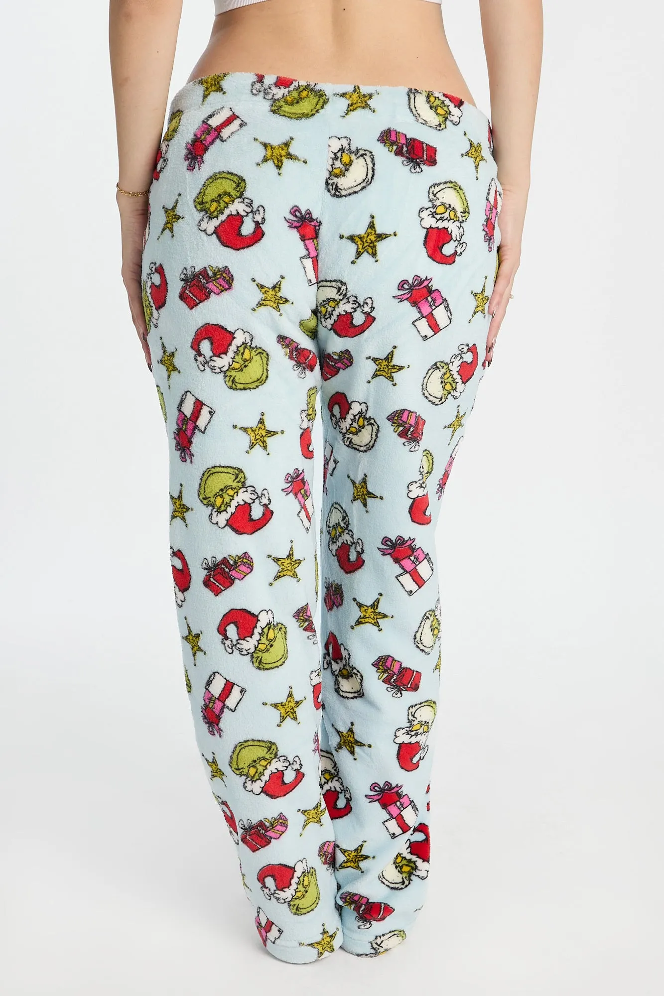 The Grinch Plush Pajama Pants sold by Bluenotes product image thumbnail 3