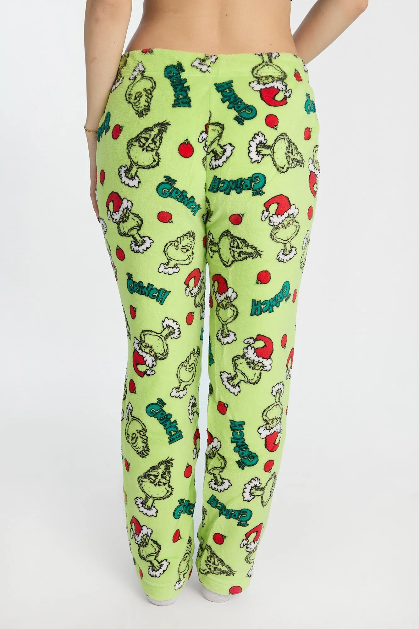 The Grinch Plush Pajama Pants sold by Bluenotes product image thumbnail 3