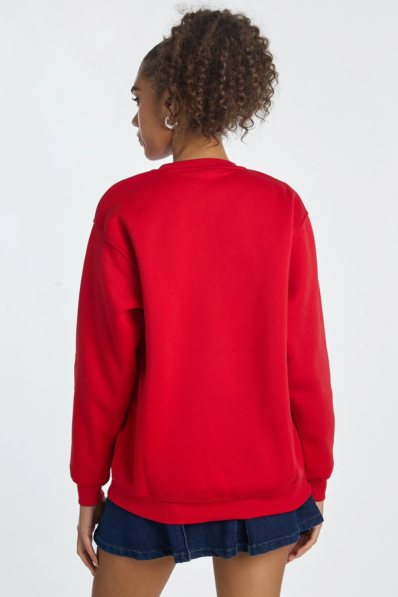 Merry Grinchmas Graphic Crew Neck Sweatshirt sold by Bluenotes product image thumbnail 3