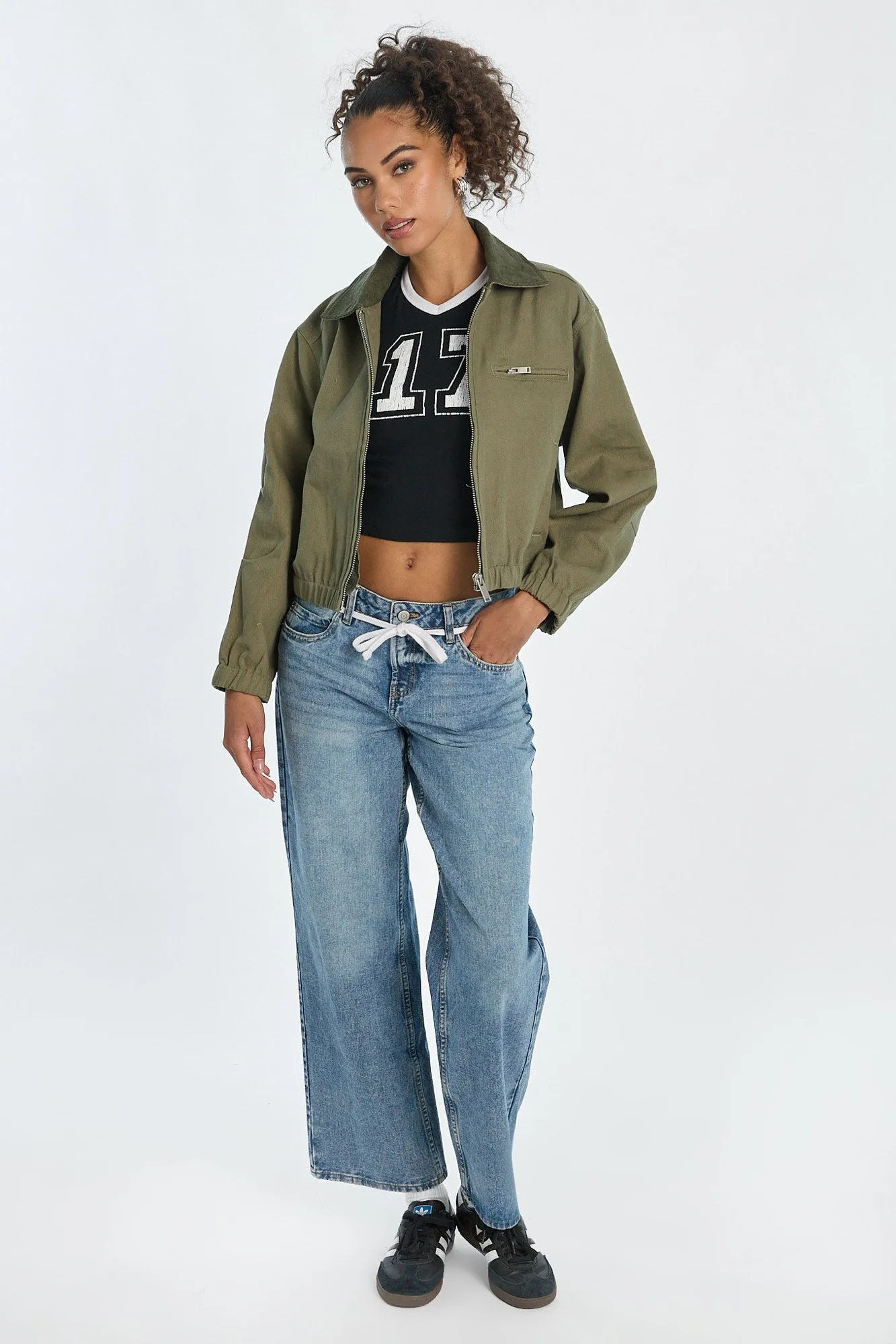 Twill Collared Workwear Jacket sold by Bluenotes product image thumbnail 4