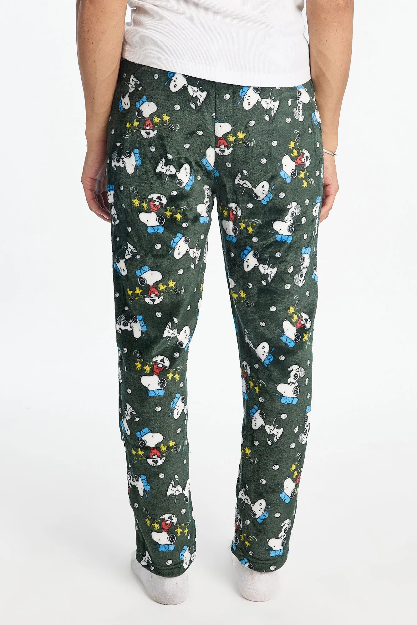 Peanuts Snoopy Sports Plush Pajama Pants sold by Bluenotes product image thumbnail 3