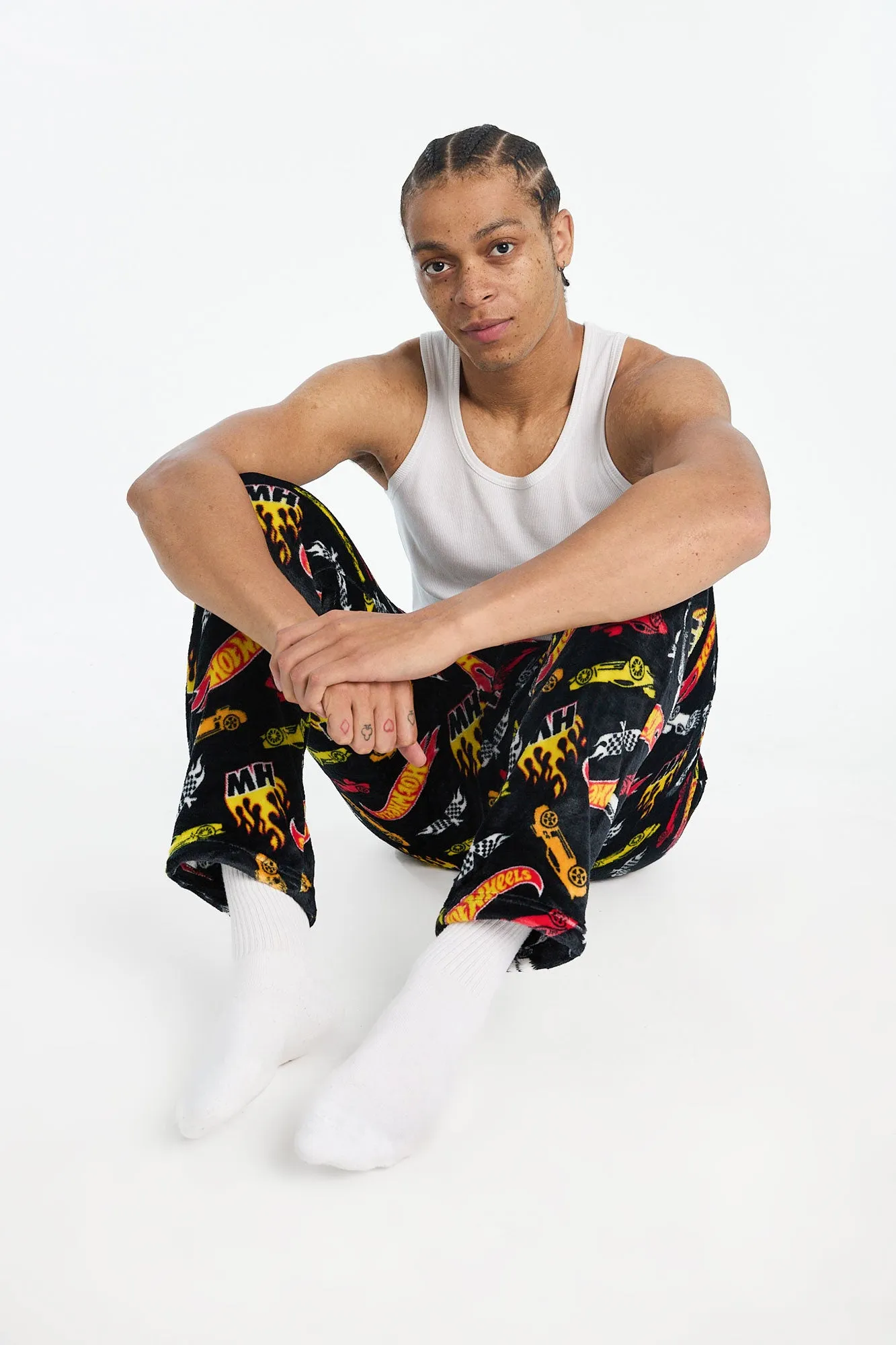 Hot Wheels Plush Pajama Pants sold by Bluenotes product image thumbnail 5