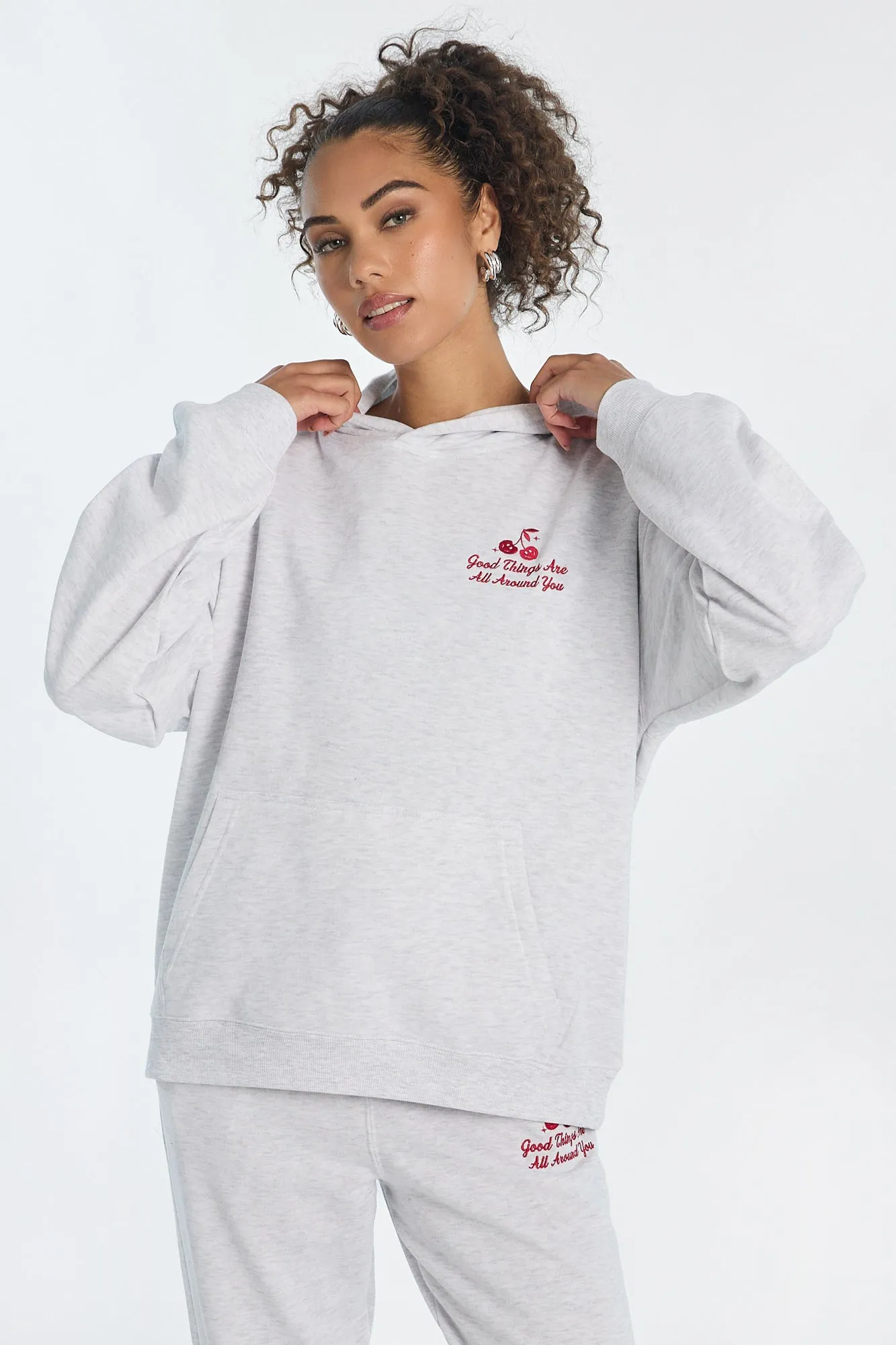 AERO Graphic Boyfriend Hoodie sold by Bluenotes product image thumbnail 2