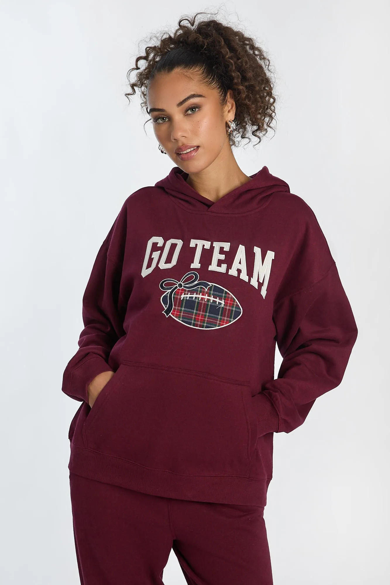 AERO Graphic Boyfriend Hoodie sold by Bluenotes product image thumbnail 5