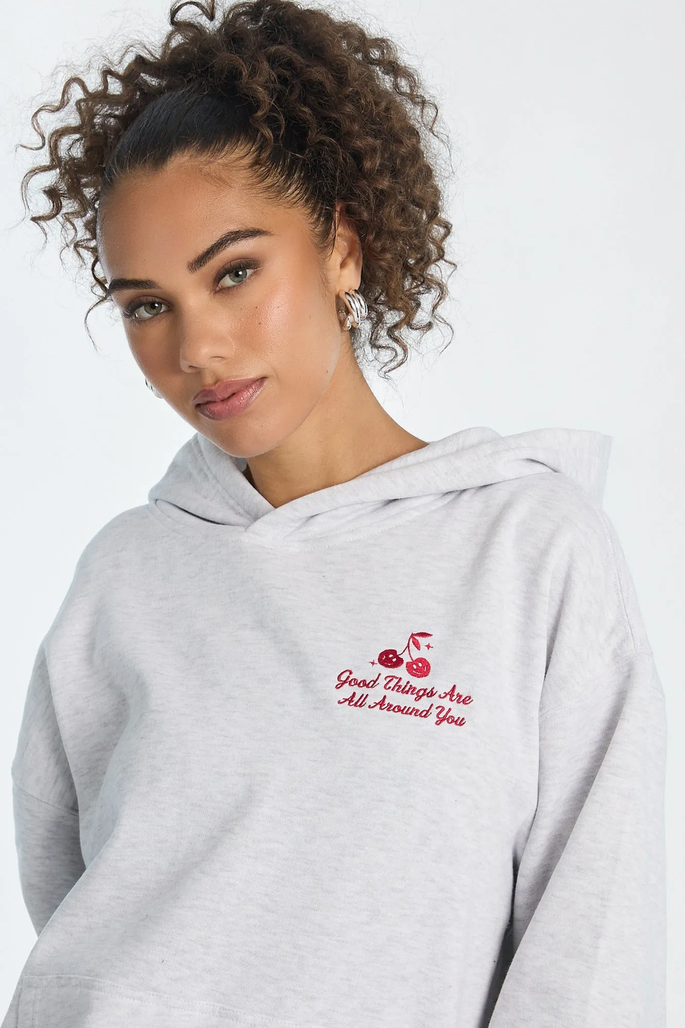 AERO Graphic Boyfriend Hoodie sold by Bluenotes product image thumbnail 3