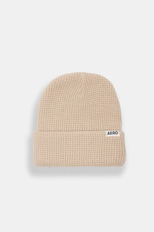 AERO Waffle Knit Beanie sold by Bluenotes