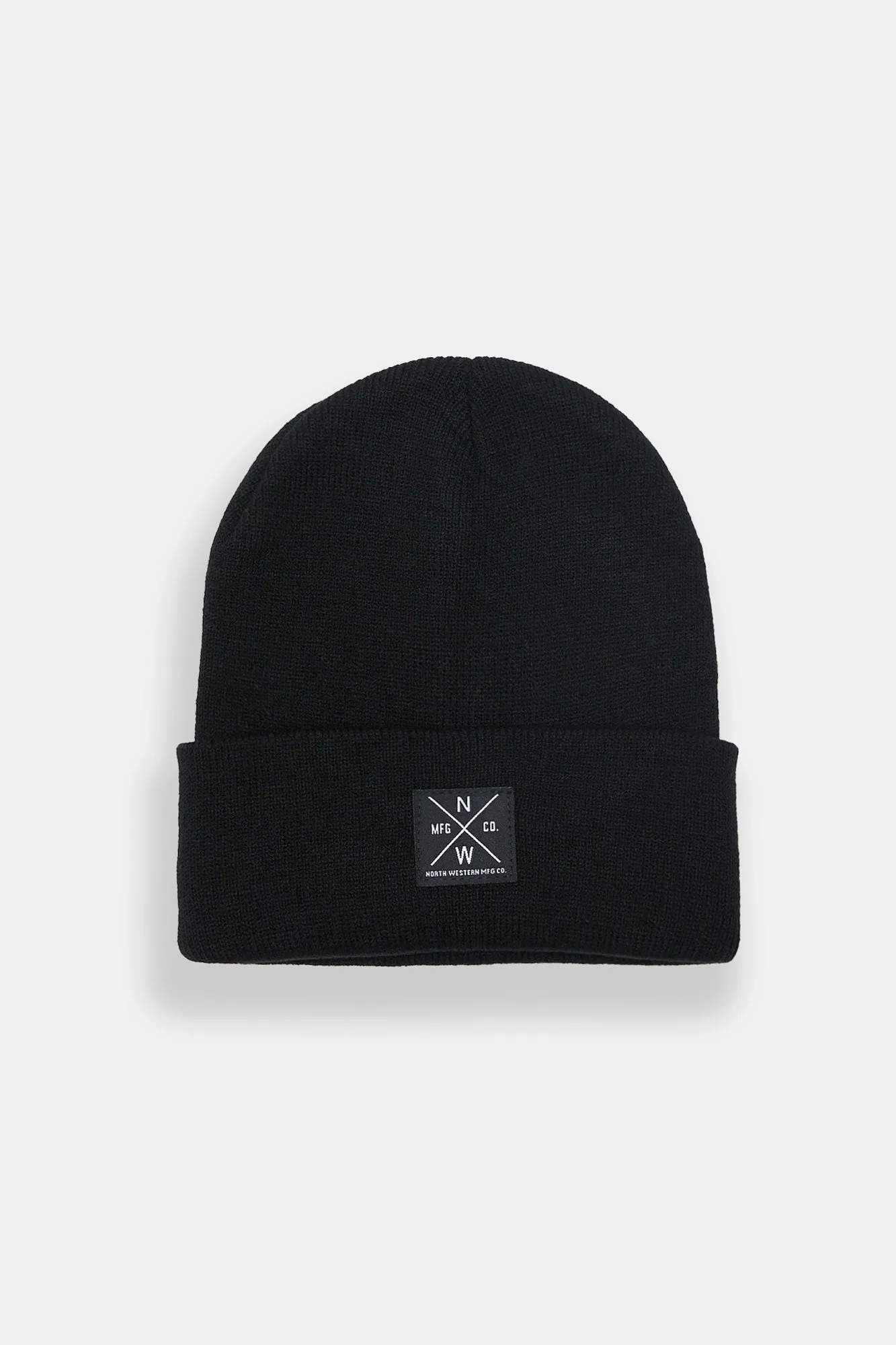 North Western Logo Patch Rolled Cuffed Beanie sold by Bluenotes product image thumbnail 2
