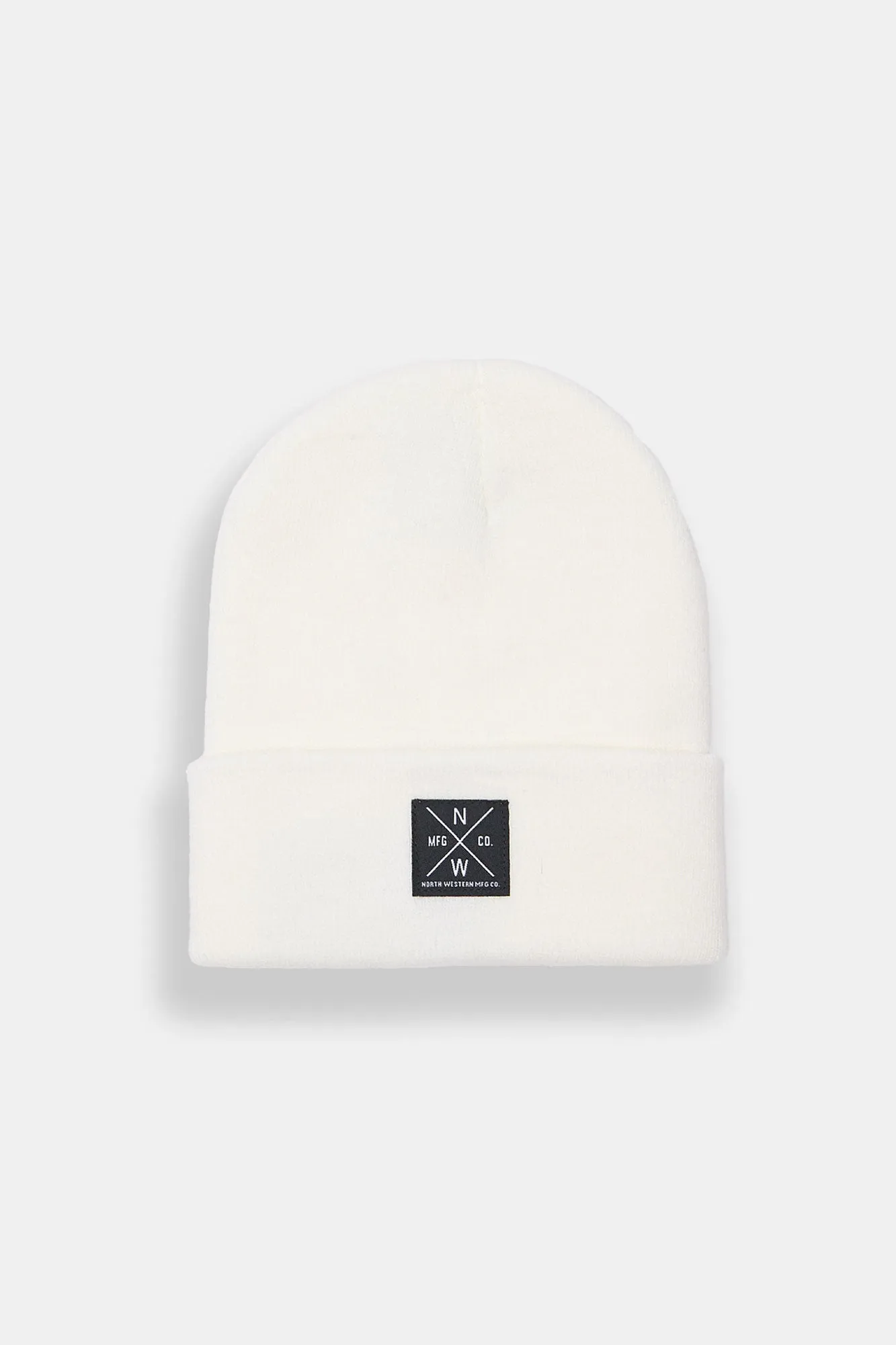 North Western Logo Patch Rolled Cuffed Beanie sold by Bluenotes product image thumbnail 5