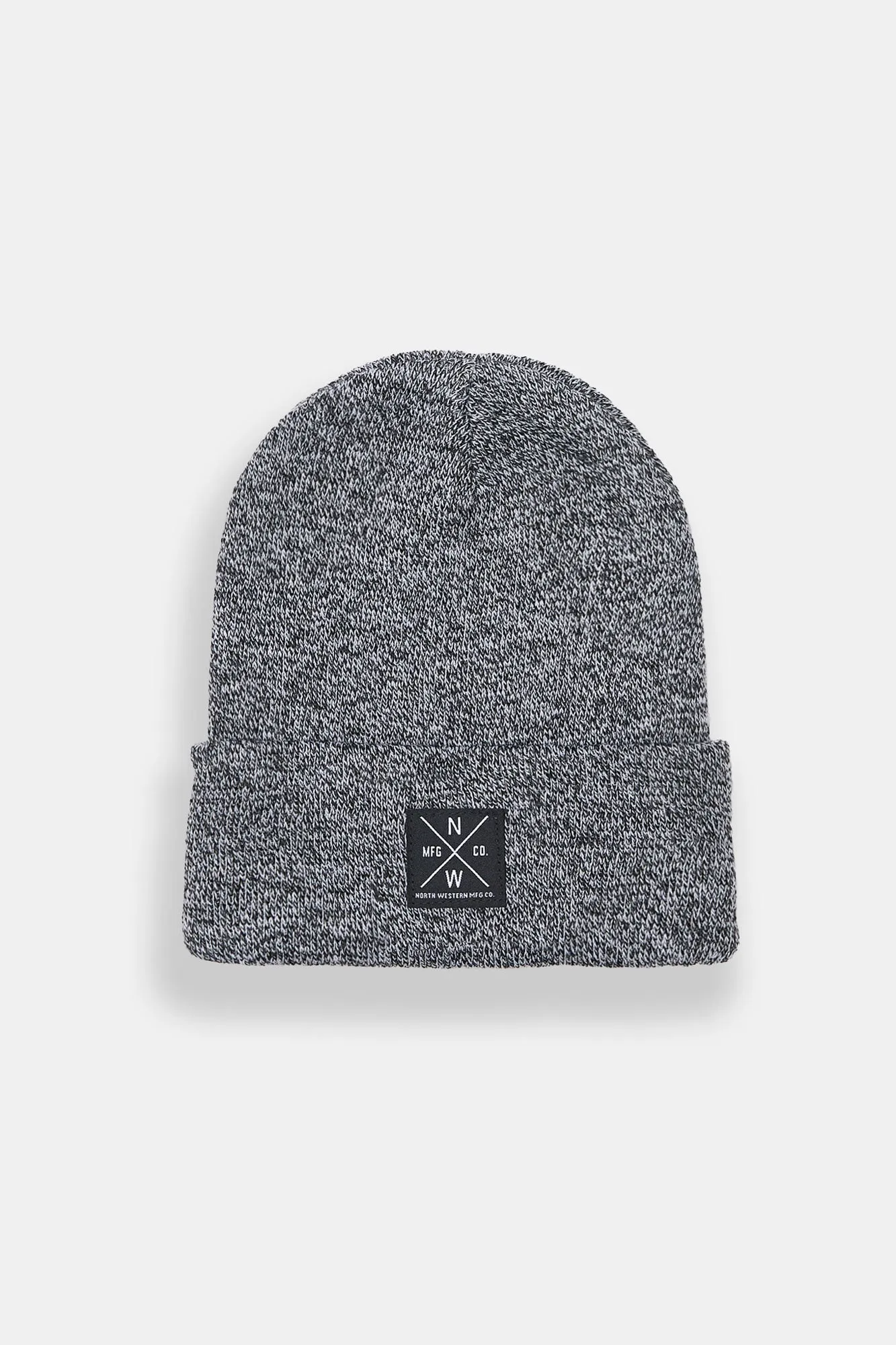 North Western Logo Patch Rolled Cuffed Beanie sold by Bluenotes product image thumbnail 3