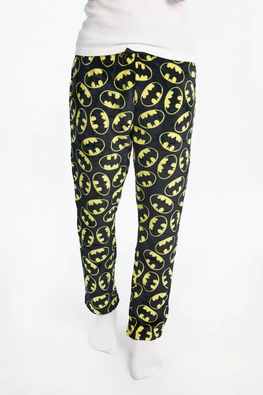 Batman Plush Pajama Pants sold by Bluenotes