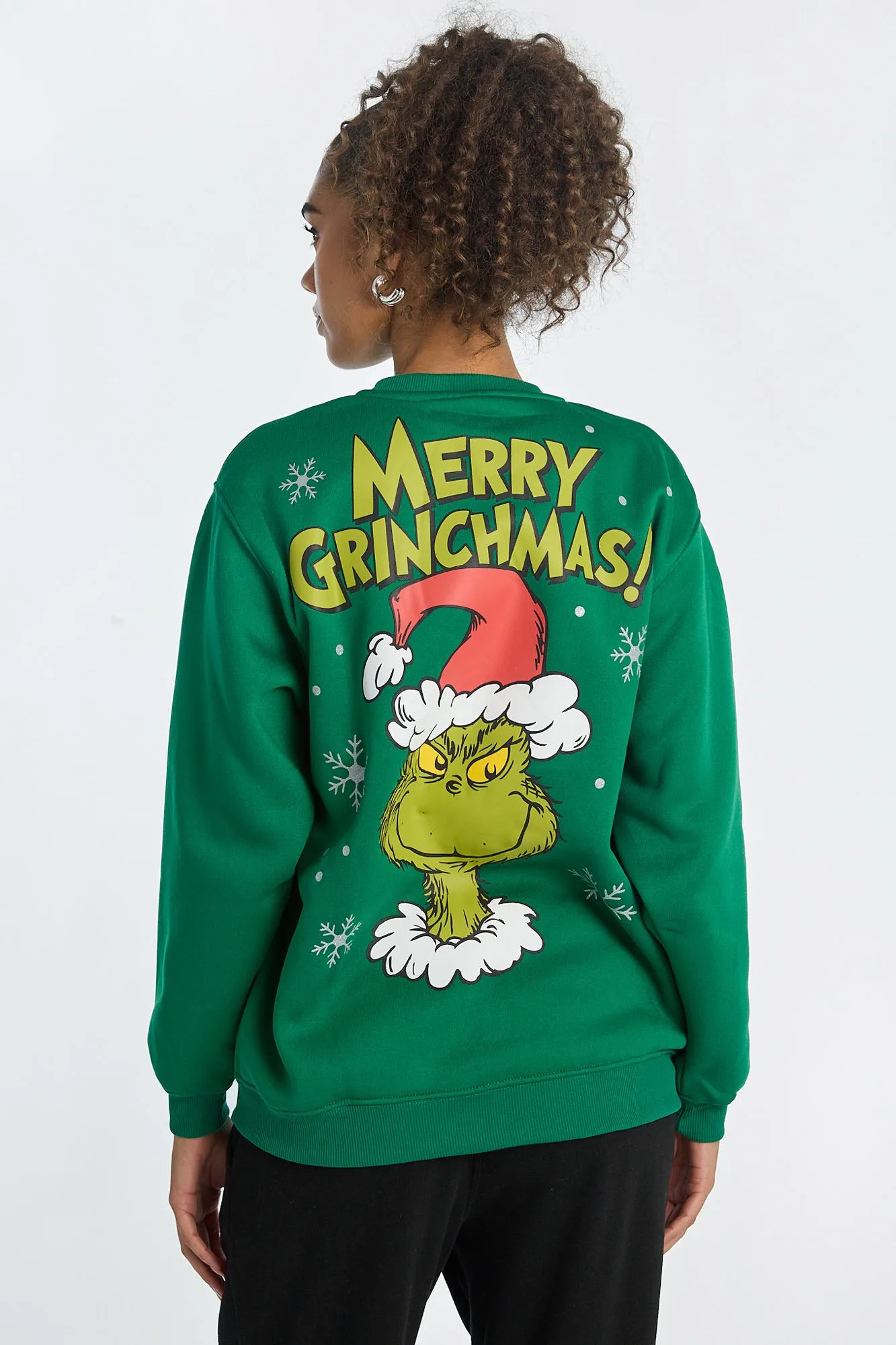 The Grinch Graphic Crew Neck Sweatshirt sold by Bluenotes product image thumbnail 3