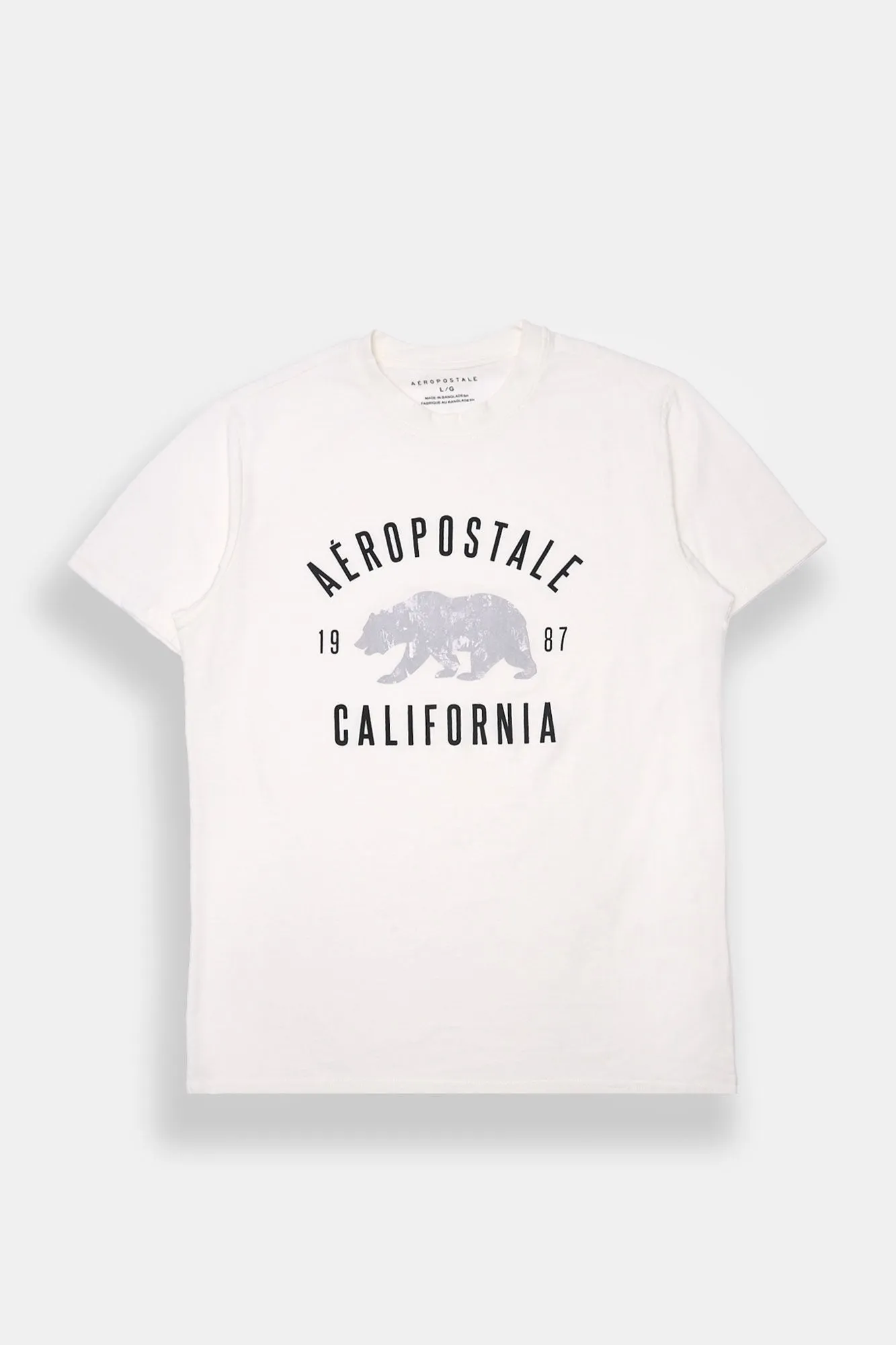 Aéropostale 87 Camouflage Bear Graphic Oversized Tee sold by Bluenotes product image thumbnail 3