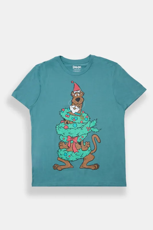 Scooby-Doo Christmas Tree Graphic Tee sold by Bluenotes