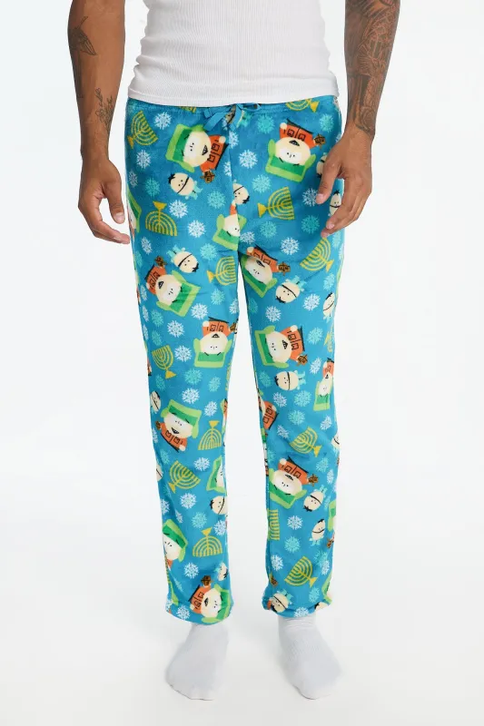 South Park Hanukkah Plush Pajama Pants sold by Bluenotes