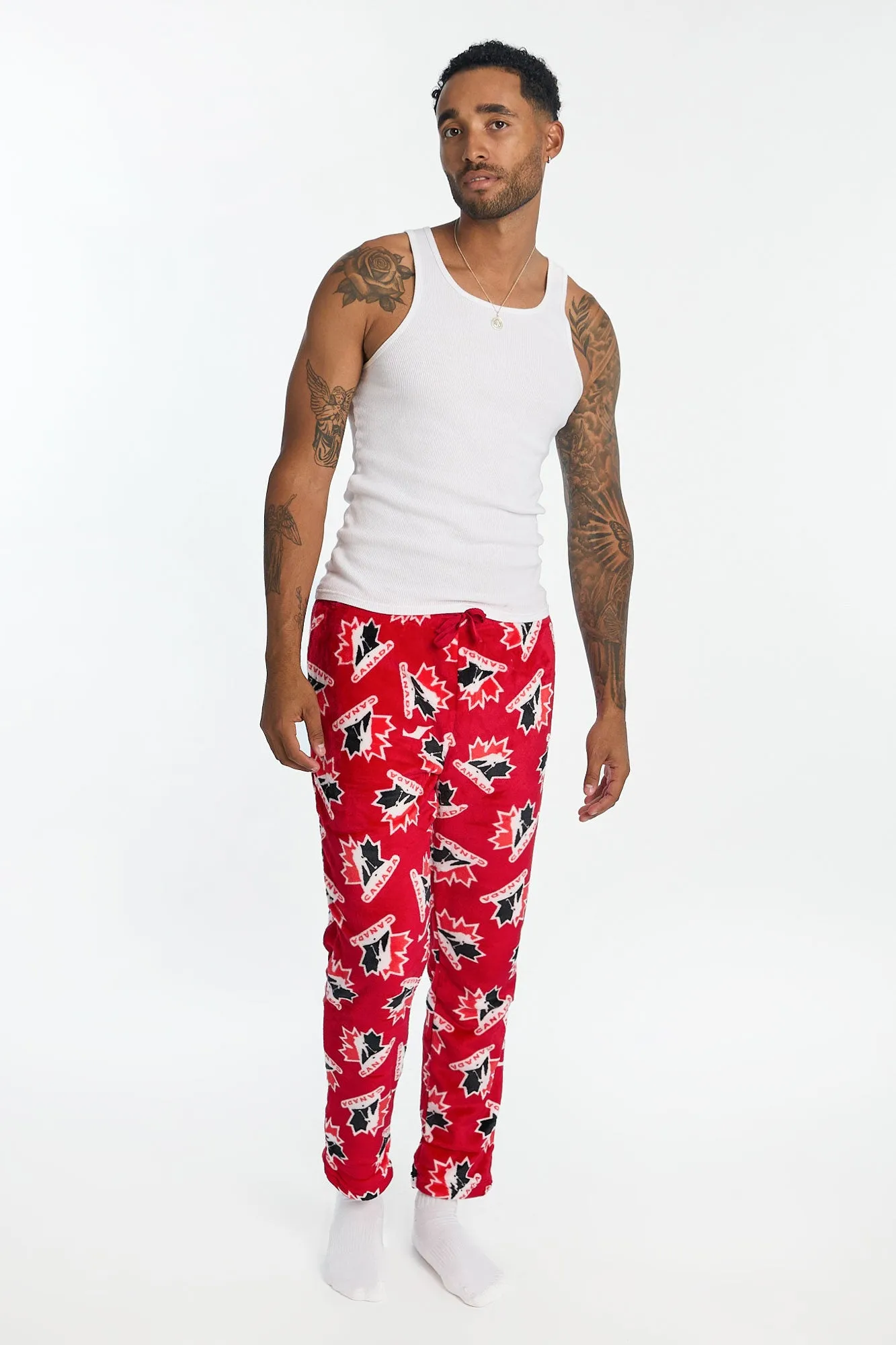 Hockey Canada Plush Pajama Pants sold by Bluenotes product image thumbnail 4