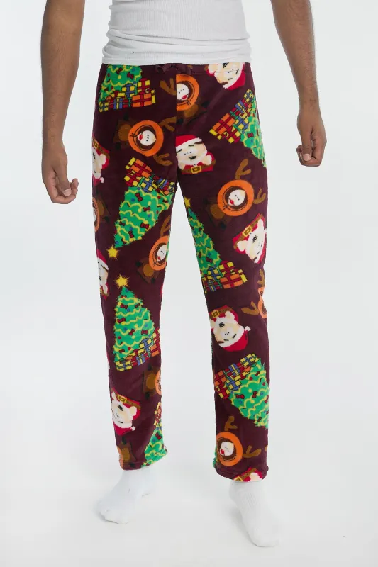 South Park Holiday Plush Pajama Pants sold by Bluenotes