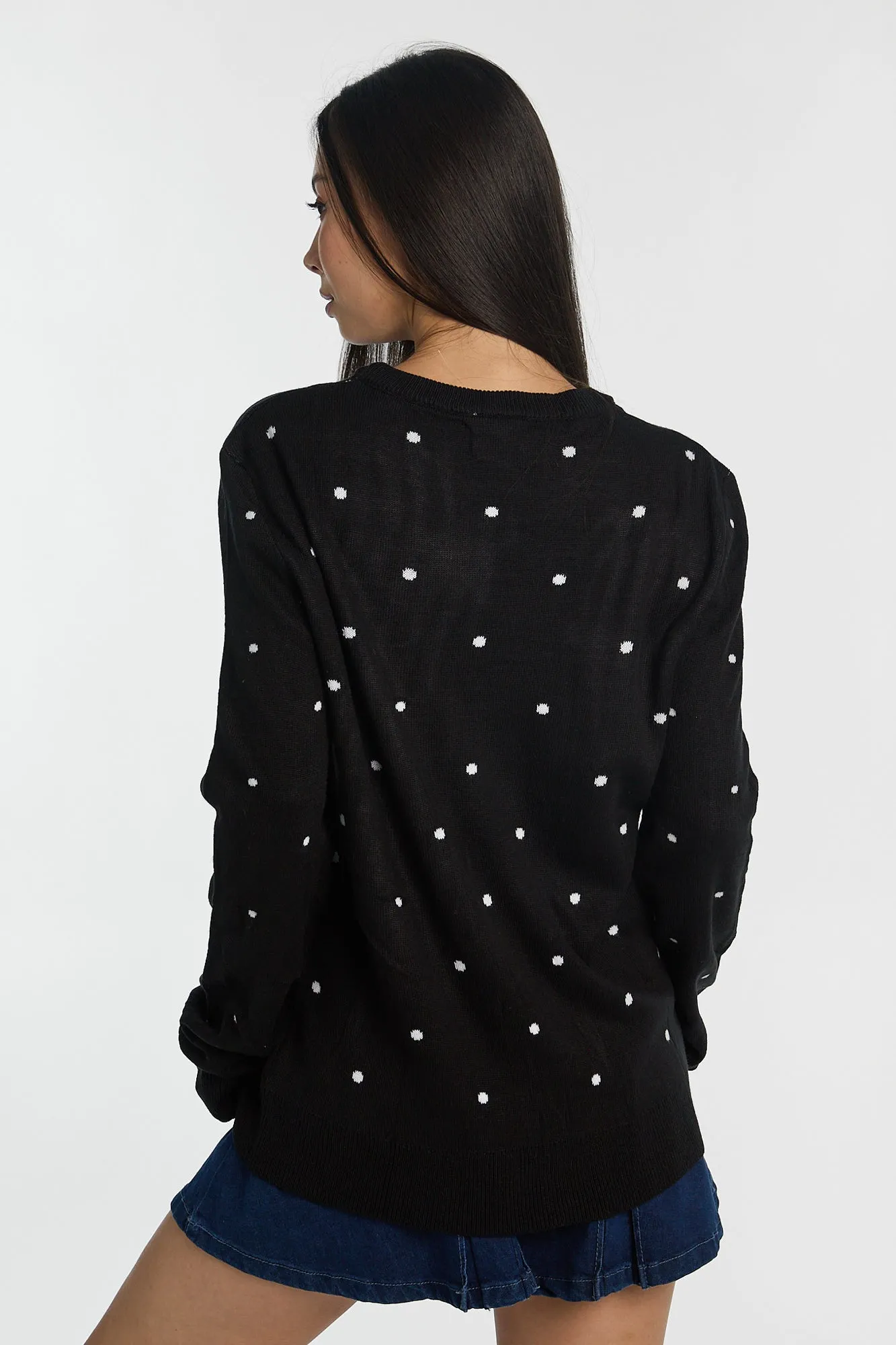 Hello Kitty Bow Graphic Crew Neck Sweater sold by Bluenotes product image thumbnail 3