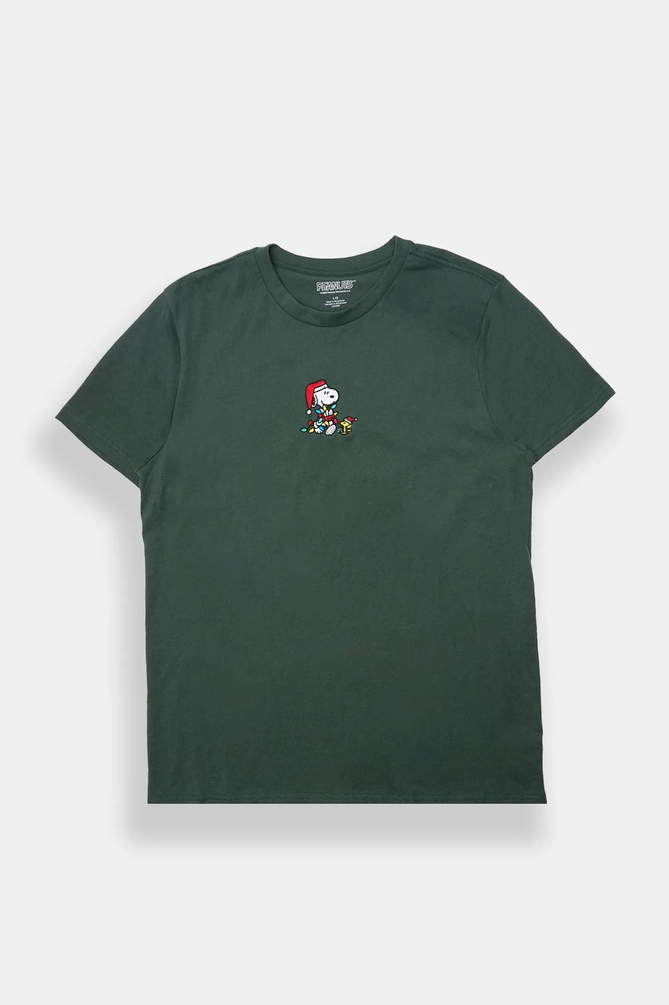 Peanuts Snoopy & Woodstock Embroidered Graphic Tee sold by Bluenotes product image thumbnail 2