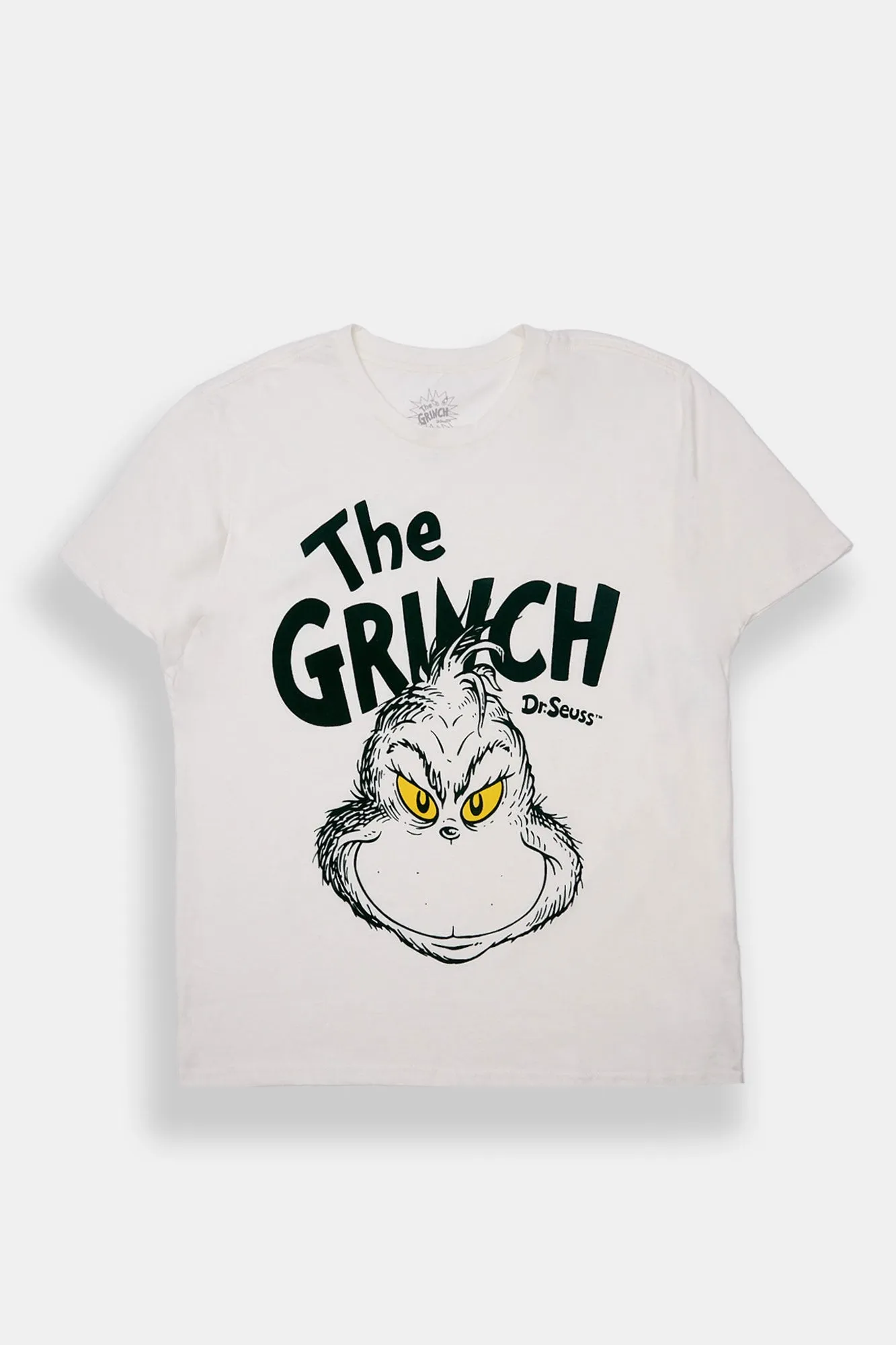 The Grinch Flocked Graphic Tee sold by Bluenotes