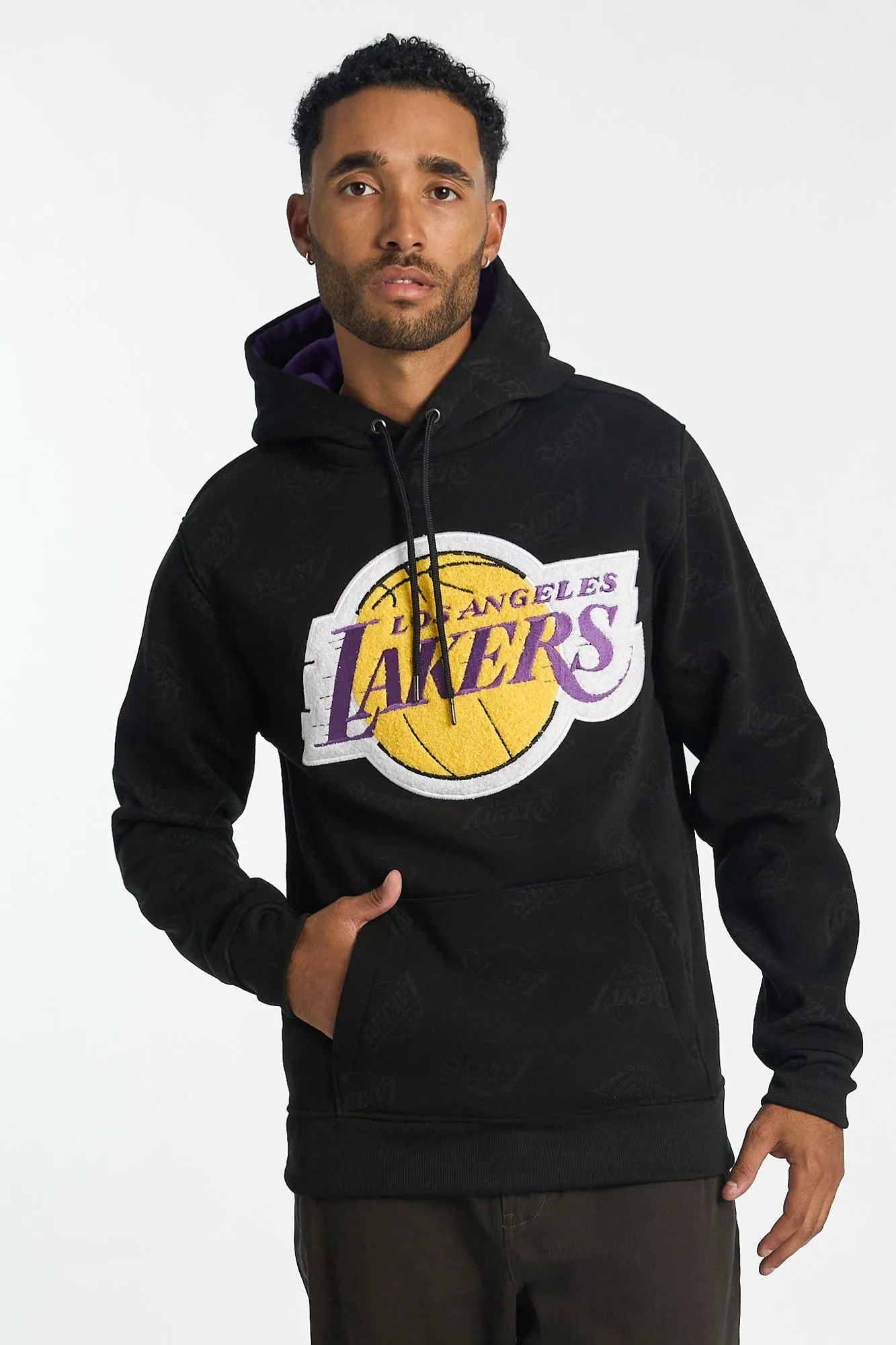 Los Angeles Lakers Chenille Hoodie sold by Bluenotes