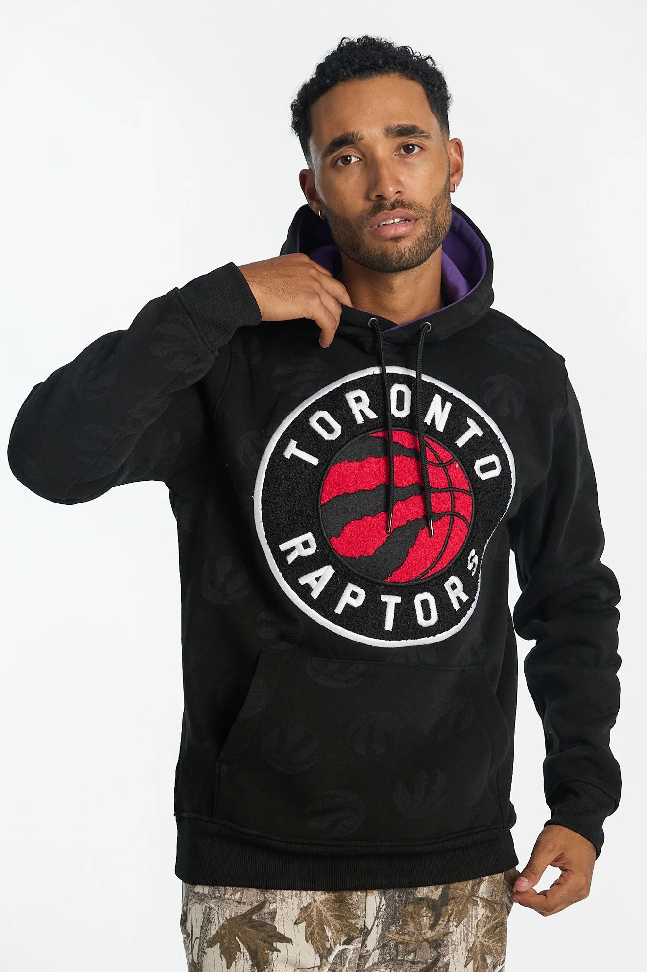 Toronto Raptors Chenille Hoodie sold by Bluenotes