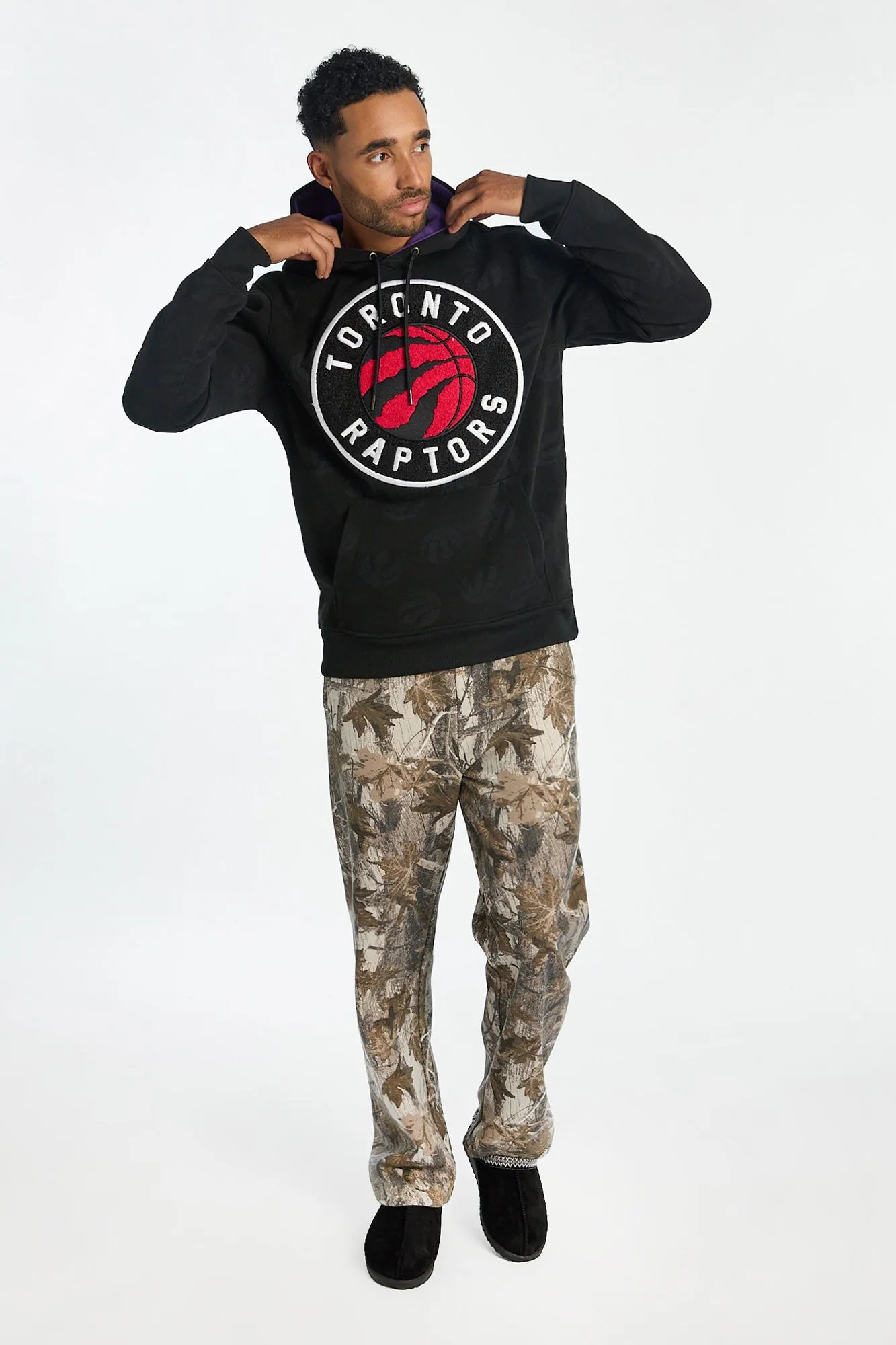 Toronto Raptors Chenille Hoodie sold by Bluenotes product image thumbnail 4