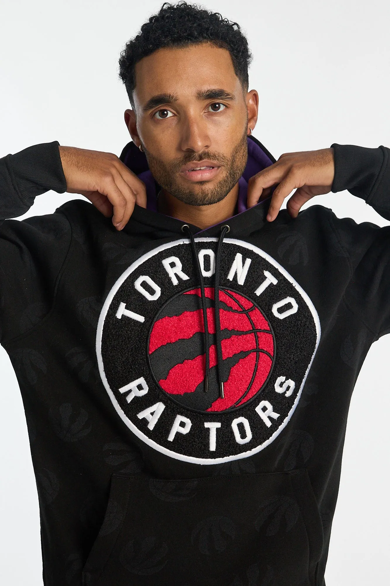 Toronto Raptors Chenille Hoodie sold by Bluenotes product image thumbnail 2