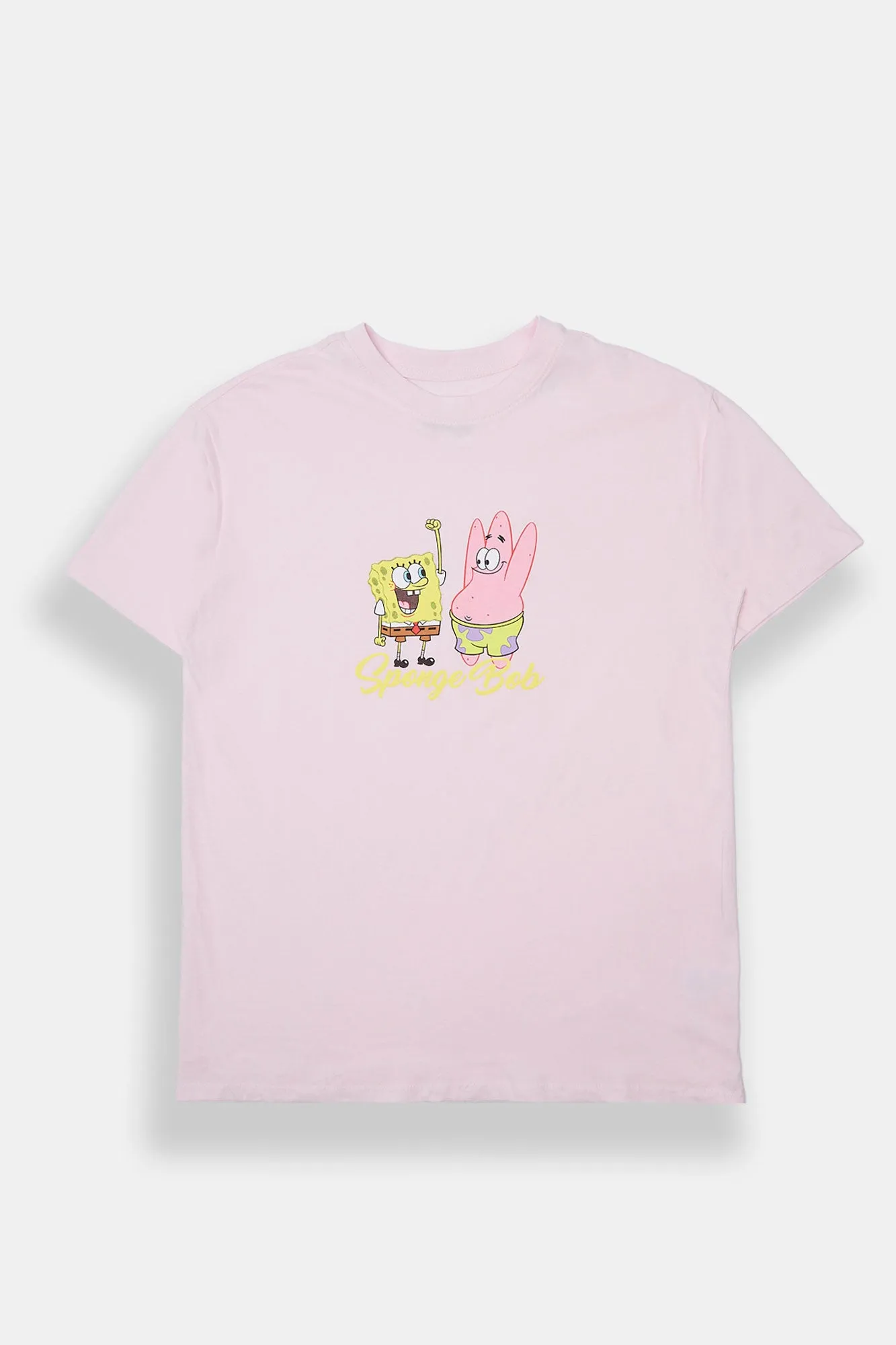 SpongeBob & Patrick Graphic Boyfriend Tee sold by Bluenotes