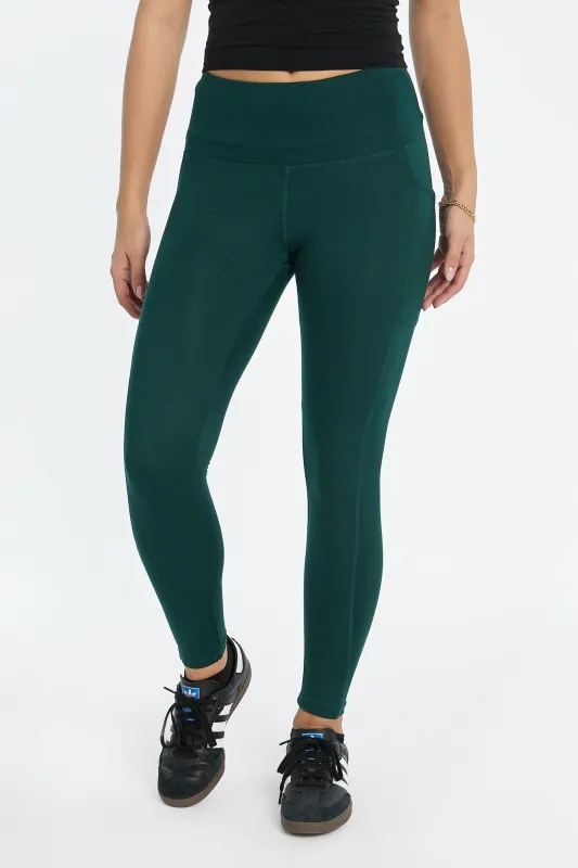 Super Soft Fleeceback Pocket Leggings sold by Bluenotes