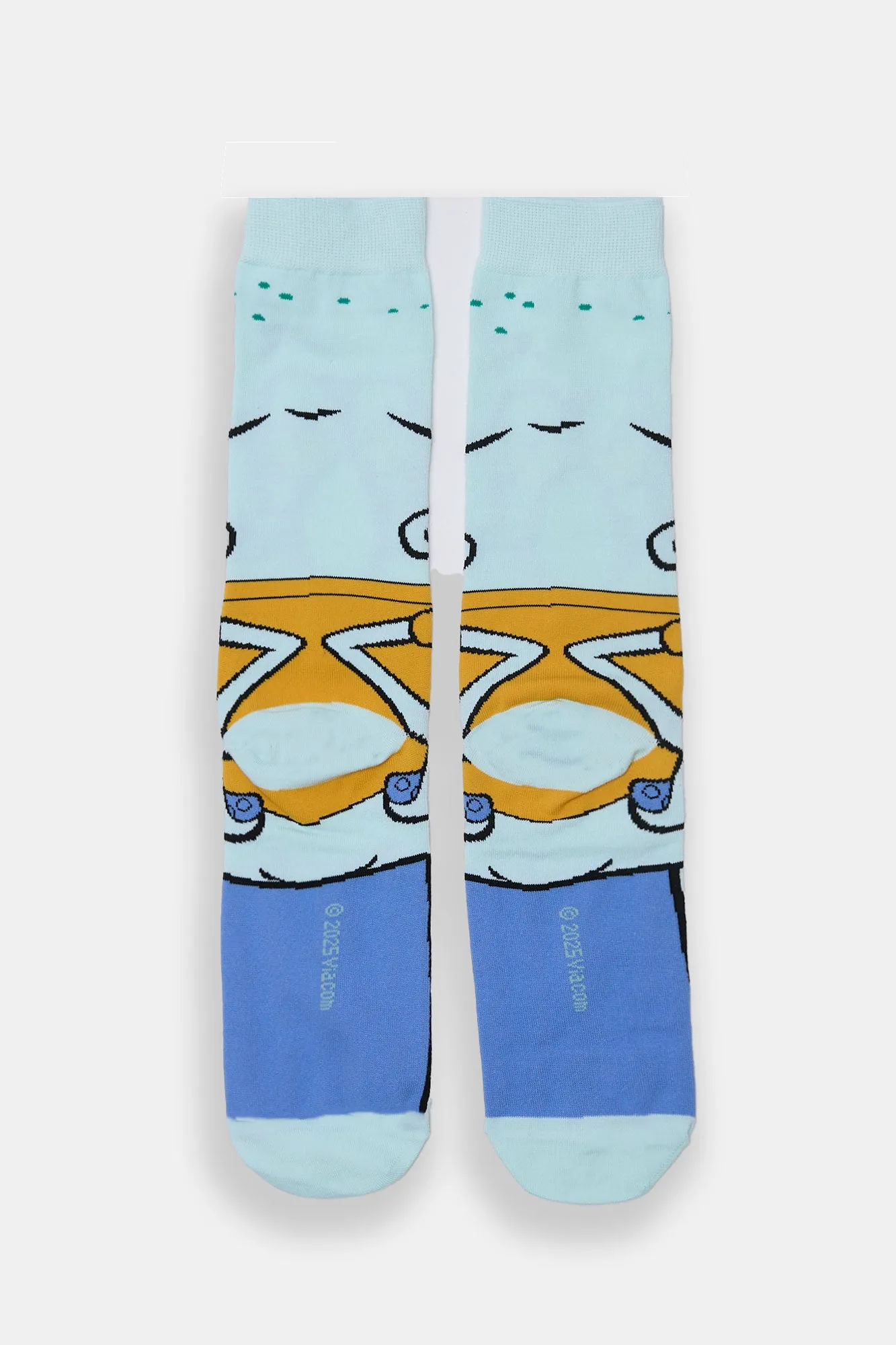 Squidward Printed Jacquard Crew Socks sold by Bluenotes product image thumbnail 2