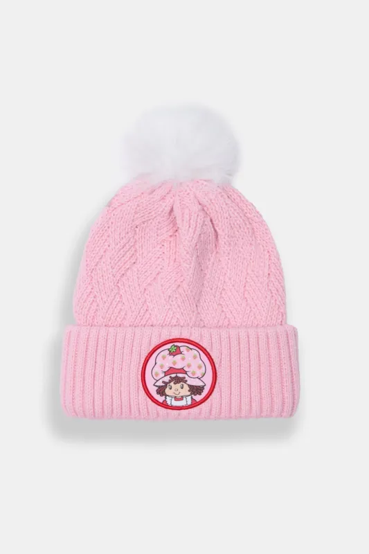 Strawberry Shortcake Pom Pom Beanie sold by Bluenotes