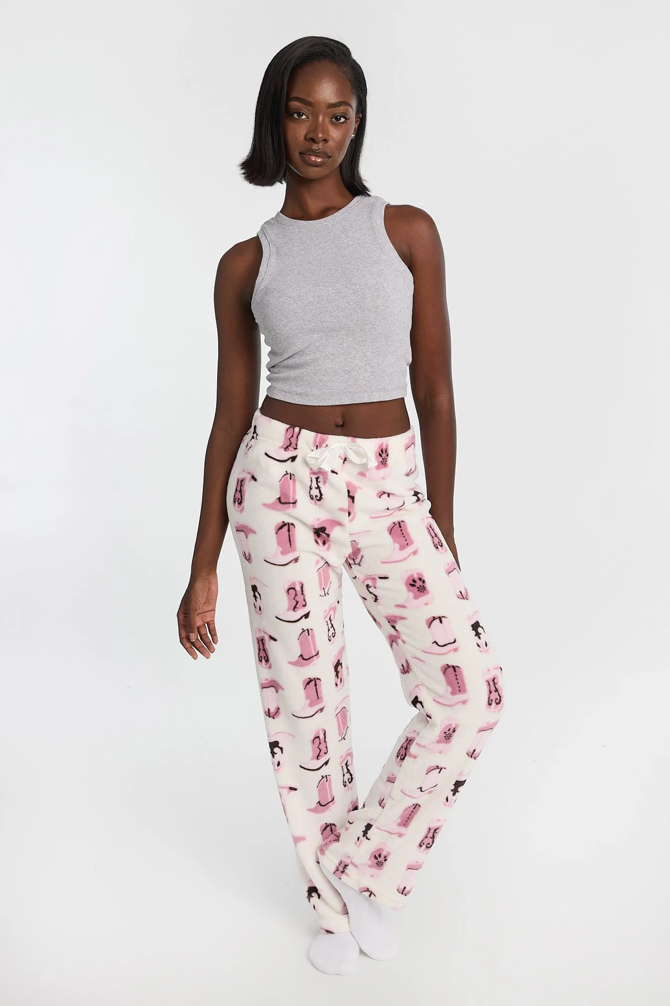Graphic Plush Pajama Pants sold by Bluenotes product image thumbnail 5