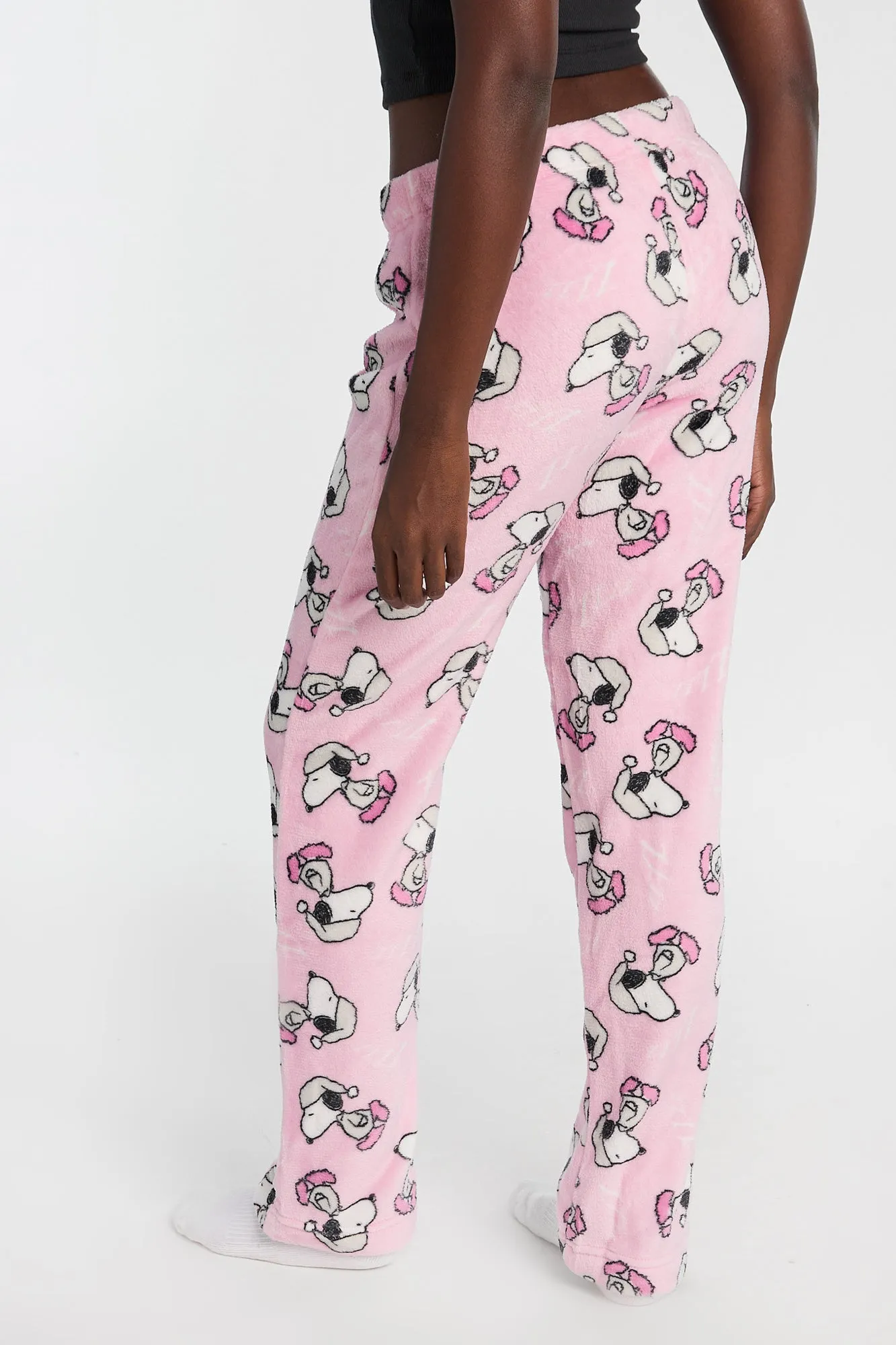 Peanuts Snoopy ZZZ Plush Pajama Pants sold by Bluenotes product image thumbnail 3