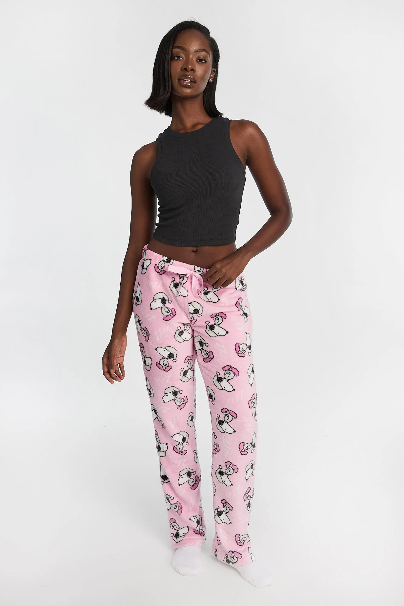 Peanuts Snoopy ZZZ Plush Pajama Pants sold by Bluenotes product image thumbnail 4