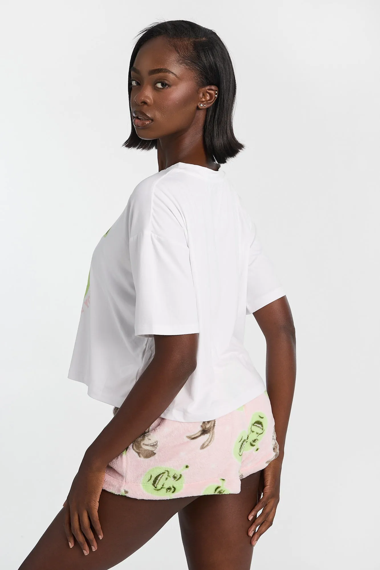 Shrek Pajama Tee & Plush Shorts 2-Piece Set sold by Bluenotes product image thumbnail 2