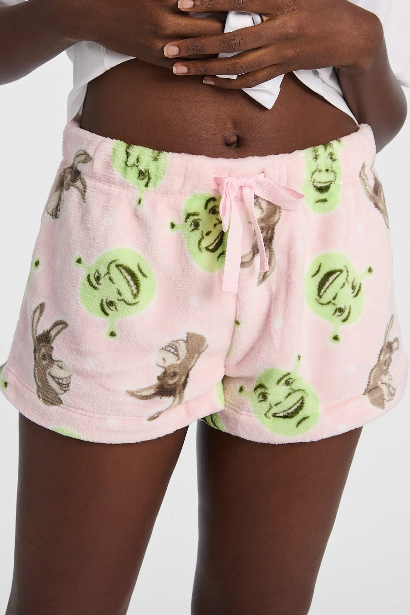 Shrek Pajama Tee & Plush Shorts 2-Piece Set sold by Bluenotes product image thumbnail 4