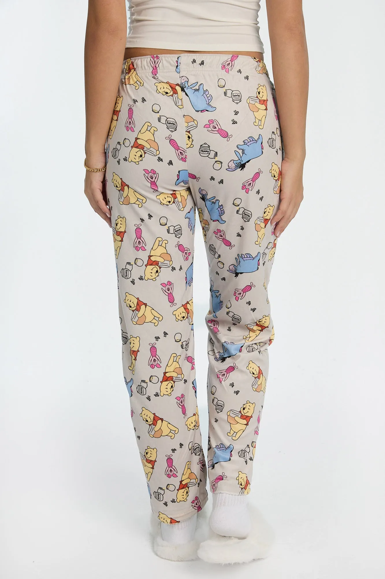Winnie The Pooh Velour Pajama Pants sold by Bluenotes product image thumbnail 3