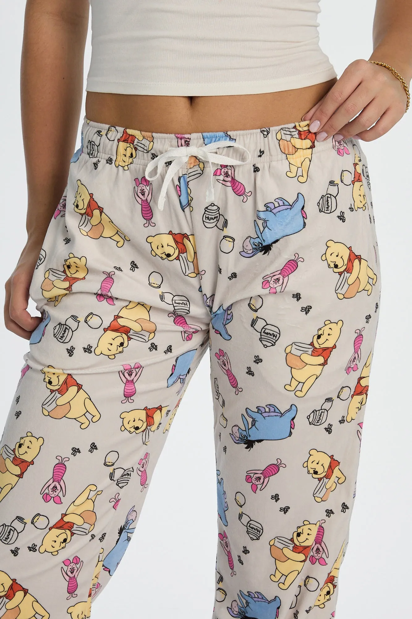 Winnie The Pooh Velour Pajama Pants sold by Bluenotes product image thumbnail 2