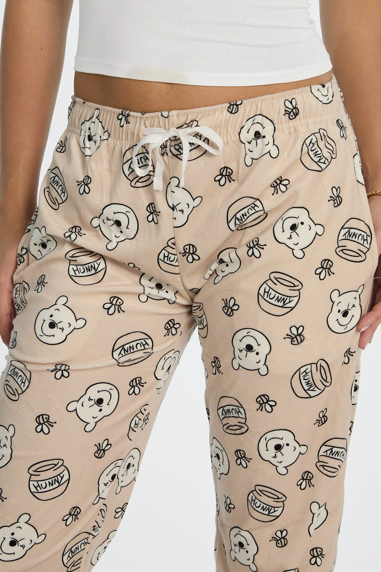 Winnie The Pooh Hunny Velour Pajama Pants sold by Bluenotes product image thumbnail 2