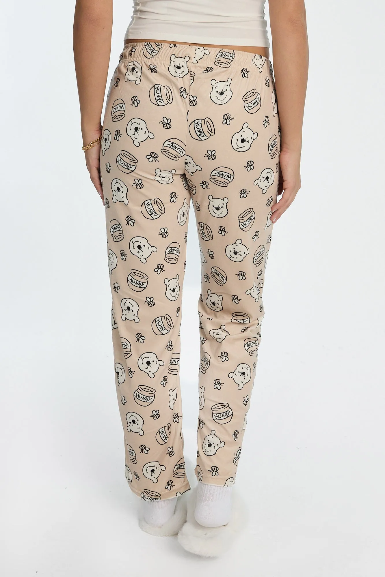Winnie The Pooh Hunny Velour Pajama Pants sold by Bluenotes product image thumbnail 3